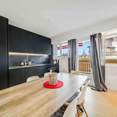 Appartamento Center With Fireplace And Parking Crans-Montana